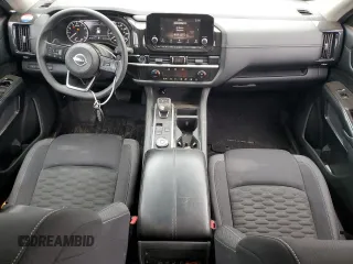 2022 Nissan Pathfinder S with VIN 5N1DR3AC3NC224298, listed as a Copart auction lot 82920974 with 37,515 mi miles and Salvage title. Bid and sale history available at DreamBid. Image 8.