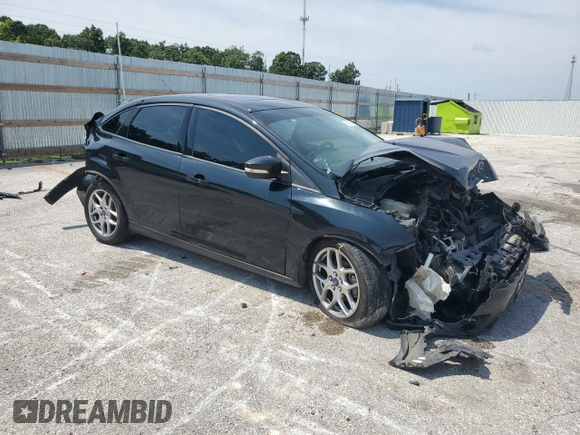 2015 Ford Focus SE with VIN 1FADP3F24FL201209, listed as a Copart auction lot 60474755 with 174,194 mi miles and Salvage title. Bid and sale history available at DreamBid. Image 4.