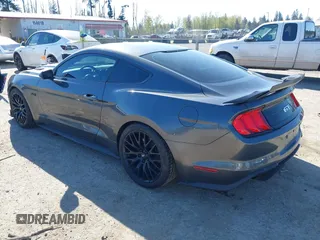 2018 Ford Mustang GT with VIN 1FA6P8CF4J5185412, listed as a IAAI auction lot 42077594 with 44,654 mi miles and . Bid and sale history available at DreamBid. Image 3.
