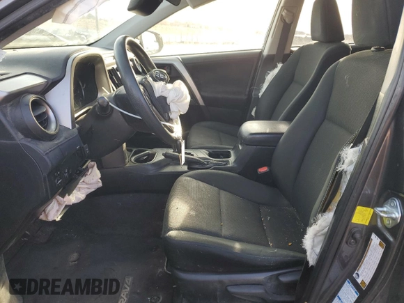 2017 Toyota RAV4 LE with VIN JTMBFREVXHJ145374, listed as a Copart auction lot 49806855 with 0 mi miles and Salvage Title. Bid and sale history available at carsss.com. Image 7.