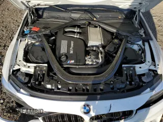 2018 BMW M4 with VIN WBS4Y9C57JAA92303, listed as a Copart auction lot 38811093 with 0 mi miles. Bid and sale history available at carsss.com. Image 12.
