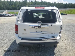 2012 Honda Pilot EX-L with VIN 5FNYF4H57CB083926, listed as a Copart auction lot 63507295 with 177,458 mi miles and Salvage title. Bid and sale history available at DreamBid. Image 6.
