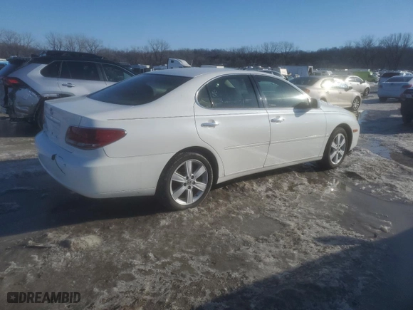 2006 Lexus ES 330 with VIN JTHBA30G265149492, listed as a Copart auction lot 89055725 with 151,140 mi miles and Clean Title. Bid and sale history available at carsss.com. Image 3.