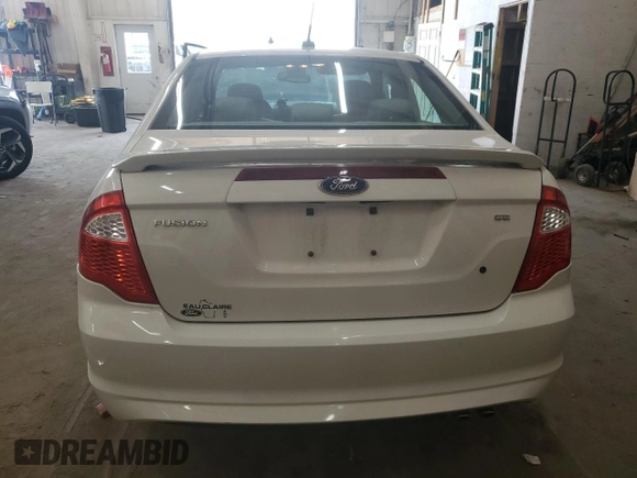 2010 Ford Fusion SE with VIN 3FAHP0HA5AR423370, listed as a Copart auction lot 60321275 with 118,822 mi miles and Salvage title. Bid and sale history available at DreamBid. Image 6.