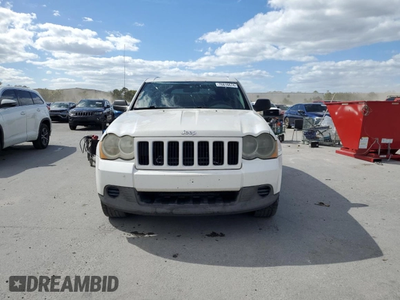 2008 Jeep Grand Cherokee with VIN 1J8HS48N58C205563, listed as a Copart auction lot 76816674 with 185,632 mi miles and Non repairable. Bid and sale history available at DreamBid. Image 5.