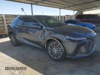 2025 Lexus RX with VIN 2T2BBMCAXSC071550, listed as a Copart auction lot 51945955 with 941 mi miles and Salvage Title. Bid and sale history available at carsss.com. Image 4.