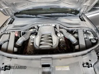 2011 Audi A8 with VIN WAURVAFD4BN004628, listed as a Copart auction lot 52244125 with 182,631 mi miles and Clean title. Bid and sale history available at DreamBid. Image 11.