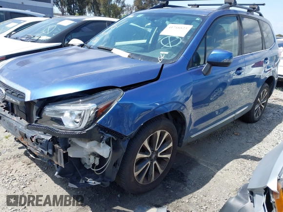 2018 Subaru Forester Touring with VIN JF2SJGWC8JH414373, listed as a IAAI auction lot 41718823 with 22,552 mi miles. Bid and sale history available at carsss.com. Image 2.