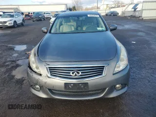 2012 Infiniti G25 x with VIN JN1DV6AR6CM861797, listed as a Copart auction lot 46932675 with 186,063 mi miles and Salvage Title. Bid and sale history available at DreamBid. Image 5.
