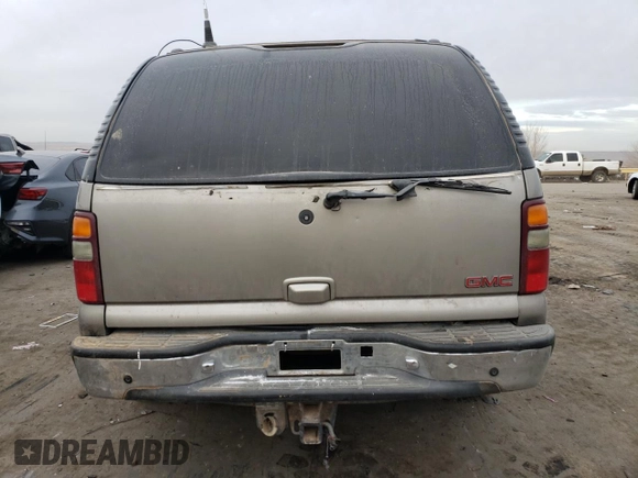 2001 GMC Yukon SLT with VIN 1GKEK13T41J177808, listed as a Copart auction lot 84688194 with 0 mi miles and Salvage Title. Bid and sale history available at carsss.com. Image 6.