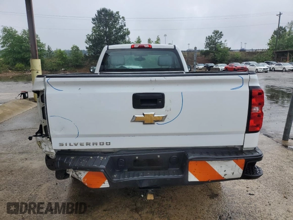 2018 Chevrolet Silverado 1500 Work Truck with VIN 1GCNCNEH3JZ222019, listed as a Copart auction lot 54182875 with 153,601 mi miles and Clean Title. Bid and sale history available at DreamBid. Image 6.