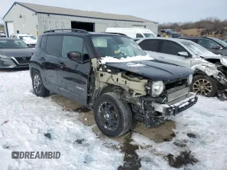 2020 Jeep Renegade Altitude with VIN ZACNJABB7LPL88119, listed as a Copart auction lot 45450135 with 101,600 mi miles and Clean Title. Bid and sale history available at DreamBid. Image 4.