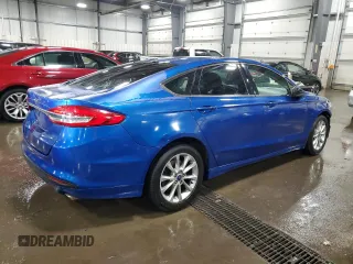 2017 Ford Fusion SE with VIN 3FA6P0HD9HR154737, listed as a Copart auction lot 47786345 with 129,423 mi miles and Salvage Title. Bid and sale history available at carsss.com. Image 3.