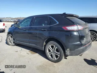 2017 Ford Edge Titanium with VIN 2FMPK4K93HBC03806, listed as a Copart auction lot 50643634 with 136,573 mi miles and Salvage Title. Bid and sale history available at carsss.com. Image 2.