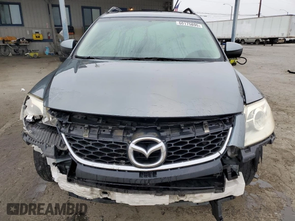 2012 Mazda CX-9 Touring with VIN JM3TB2CV0C0365414, listed as a Copart auction lot 60175895 with 132,826 mi miles and Salvage title. Bid and sale history available at DreamBid. Image 5.