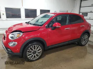2016 FIAT 500X Trekking z VIN ZFBCFYCT1GP428499, wystawiony jako Copart lot #87093734 z przebiegiem 122 109 mil mil oraz Szkoda całkowita • Salvage title. Historia ofert i sprzedaży dostępna na DreamBid. Obrazek 1.