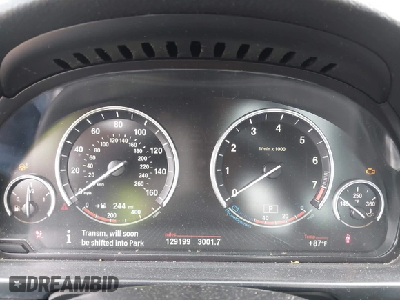 2014 BMW 5 Series 535i z VIN WBA5B1C5XED917358, wystawiony jako IAAI lot #42082611 z przebiegiem 129 199 mil mil oraz . Historia ofert i sprzedaży dostępna na DreamBid. Obrazek 7.