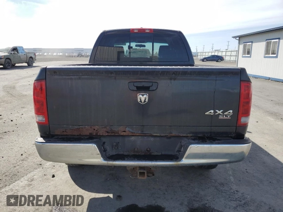 2006 Dodge 1500 SLT z VIN 1D7HU18N96S677757, wystawiony jako Copart lot #53183825 z przebiegiem 347 767 mil mil oraz Czysty tytuł • Clean title. Historia ofert i sprzedaży dostępna na DreamBid. Obrazek 6.