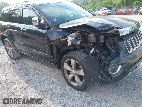 2016 Jeep Grand Cherokee Overland with VIN 1C4RJFCG3GC417699, listed as a IAAI auction lot 42419054 with 109,911 mi miles and . Bid and sale history available at DreamBid. Image 1.