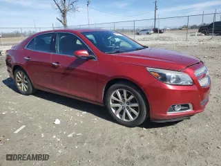2013 Chevrolet Malibu LTZ with VIN 1G11H5SA4DF262003, listed as a Copart auction lot 45892135 with 131,331 mi miles and Salvage Title. Bid and sale history available at carsss.com. Image 4.