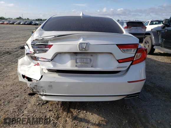 2019 Honda Accord Sedan Sport 1.5T with VIN 1HGCV1F30KA134074, listed as a Copart auction lot 54711475 with 118,789 mi miles and Salvage Title. Bid and sale history available at carsss.com. Image 6.