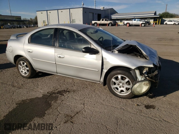 2005 Dodge Neon SXT with VIN 1B3ES56C15D199849, listed as a Copart auction lot 75752974 with 132,383 mi miles and Salvage Title. Bid and sale history available at carsss.com. Image 4.