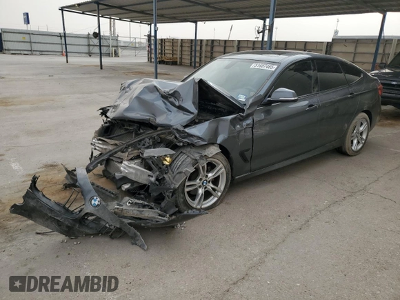 2014 BMW 3 Series 328i Gran Turismo xDrive with VIN WBA3X5C5XED559131, listed as a Copart auction lot 51687465 with Not provided miles and Salvage title. Bid and sale history available at DreamBid. Image 1.