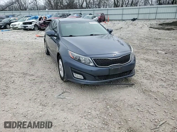 2015 Kia Optima LX with VIN 5XXGM4A78FG483699, listed as a Copart auction lot 50374375 with 110,619 mi miles and Salvage Title. Bid and sale history available at DreamBid. Image 13.