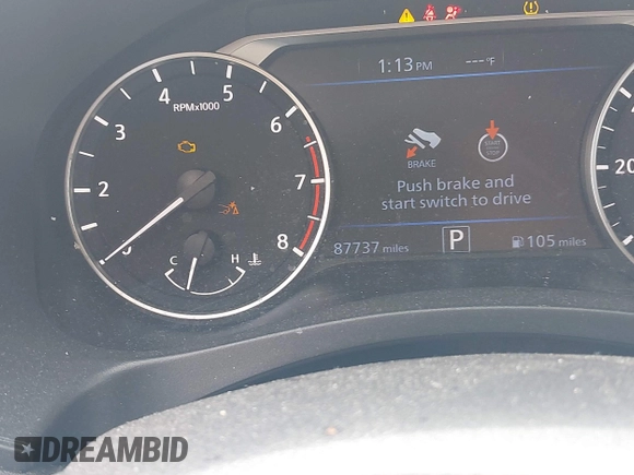 2019 Nissan Altima SV z VIN 1N4BL4DV5KC117058, wystawiony jako IAAI lot #42053795 z przebiegiem 87 737 mil mil oraz . Historia ofert i sprzedaży dostępna na DreamBid. Obrazek 16.