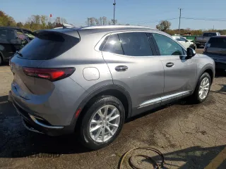 2021 Buick Envision Preferred with VIN LRBFZMR47MD111641, listed as a Copart auction lot 76512684 with 19,396 mi miles and Non Repairable. Bid and sale history available at carsss.com. Image 3.