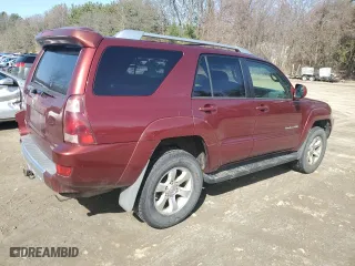 2005 Toyota 4Runner SR5 with VIN JTEBU14R958032607, listed as a Copart auction lot 51811015 with 262,716 mi miles and Clean Title. Bid and sale history available at carsss.com. Image 3.