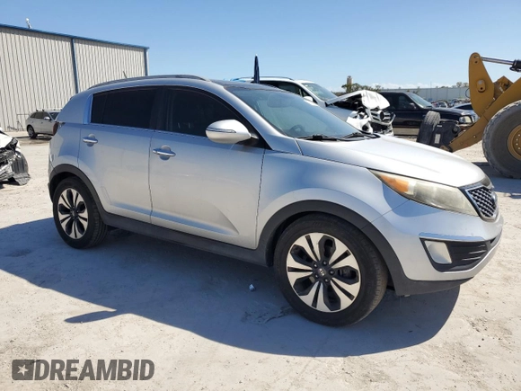 2011 Kia Sportage SX with VIN KNDPC3A66B7144057, listed as a Copart auction lot 47417265 with 216,939 mi miles and Salvage title. Bid and sale history available at DreamBid. Image 4.