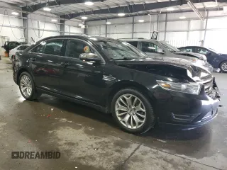 2015 Ford Taurus Limited with VIN 1FAHP2F83FG108609, listed as a Copart auction lot 54232115 with 113,110 mi miles and Salvage Title. Bid and sale history available at DreamBid. Image 4.