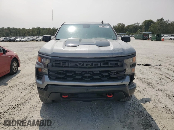 2024 Chevrolet Silverado 1500 Custom Trail Boss with VIN 3GCUDCE8XRG141897, listed as a Copart auction lot 71285004 with 14,488 mi miles and Salvage Title. Bid and sale history available at carsss.com. Image 5.