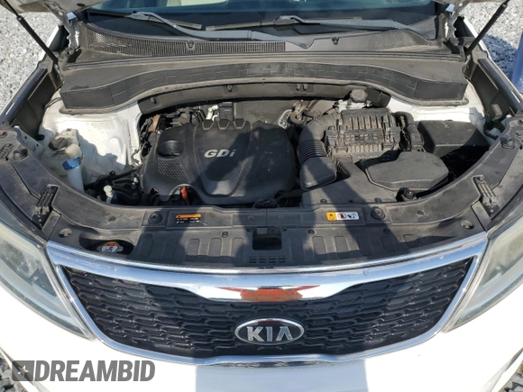 2015 Kia Sorento LX with VIN 5XYKT3A66FG659790, listed as a Copart auction lot 55306395 with 113,883 mi miles and Salvage Title. Bid and sale history available at DreamBid. Image 12.