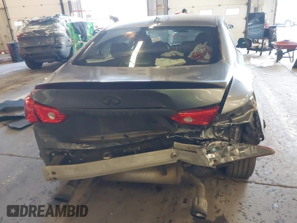 2017 Infiniti Q50 Signature Edition with VIN JN1EV7AP6HM741885, listed as a IAAI auction lot 41049360 with 88,637 mi miles and . Bid and sale history available at DreamBid. Image 17.