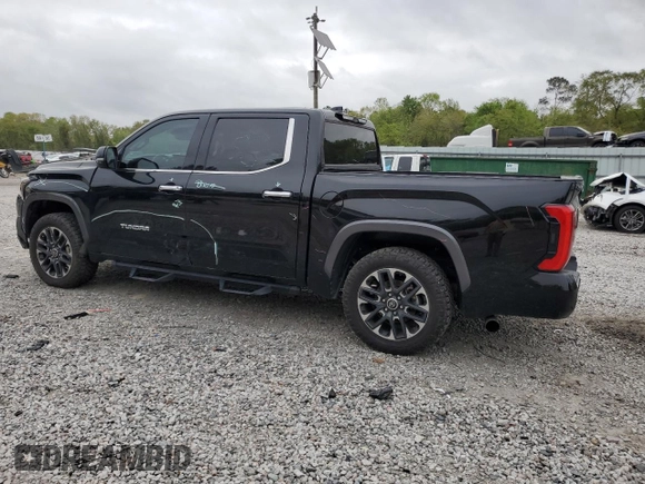 2023 Toyota Tundra Limited with VIN 5TFJA5DB2PX057585, listed as a Copart auction lot 51068025 with 45,403 mi miles and Salvage title. Bid and sale history available at DreamBid. Image 2.