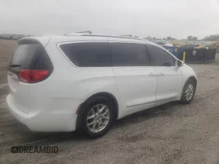 2020 Chrysler Pacifica Touring L with VIN 2C4RC1BG5LR131028, listed as a Copart auction lot 56505555 with 102,972 mi miles and Salvage title. Bid and sale history available at DreamBid. Image 3.