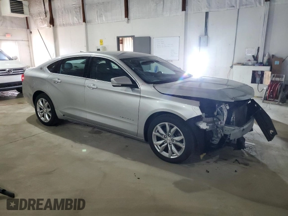 2017 Chevrolet Impala with VIN 1G1105S37HU201237, listed as a Copart auction lot 51356925 with 151,983 mi miles and Salvage Title. Bid and sale history available at DreamBid. Image 4.