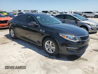 2017 Kia Optima LX with VIN KNAGT4L35H5161216, listed as a Copart auction lot 51488075 with 92,217 mi miles and Salvage Title. Bid and sale history available at carsss.com. Image 4.