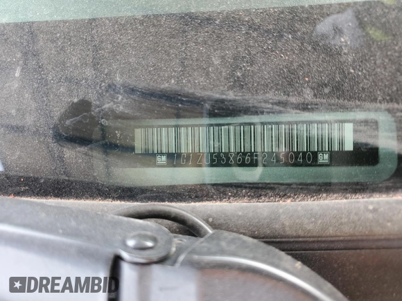 2006 Chevrolet Malibu LTZ with VIN 1G1ZU53866F245040, listed as a Copart auction lot 47761415 with 40,028 mi miles and Salvage Title. Bid and sale history available at DreamBid. Image 12.