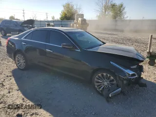 2017 Cadillac CTS Luxury AWD with VIN 1G6AX5SS9H0196725, listed as a Copart auction lot 74174964 with 125,251 mi miles and Non Repairable. Bid and sale history available at DreamBid. Image 4.