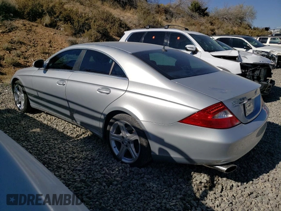 2006 Mercedes-Benz CLS-Class with VIN WDDDJ75X16A073061, listed as a Copart auction lot 75658154 with 107,689 mi miles and Salvage Title. Bid and sale history available at carsss.com. Image 2.