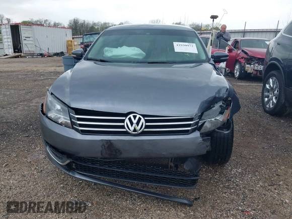 2013 Volkswagen Passat SE с VIN 1VWBH7A34DC144185, выставлен на аукционе IAAI как лот 41930972 с пробегом 232 679 миль миль и . История ставок и продаж доступна на DreamBid. Изображение 6.