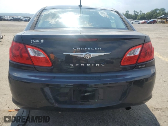 2010 Chrysler Sebring Limited with VIN 1C3CC5FB8AN117070, listed as a Copart auction lot 63481625 with 168,118 mi miles and Salvage title. Bid and sale history available at DreamBid. Image 6.