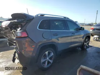 2019 Jeep Cherokee Limited with VIN 1C4PJLDBXKD428209, listed as a Copart auction lot 46107223 with 34,532 mi miles and Salvage Title. Bid and sale history available at DreamBid. Image 3.