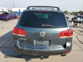 2005 Volkswagen Touareg 4.2L V8 z VIN WVGZM77L55D061960, wystawiony jako Copart lot #75717614 z przebiegiem 188 101 mil mil oraz Szkoda całkowita • Salvage title. Historia ofert i sprzedaży dostępna na DreamBid. Obrazek 6.