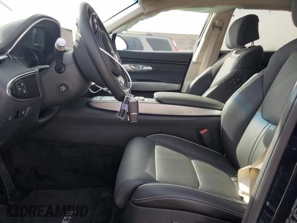 2024 Genesis GV70 Advanced with VIN 5NMMCET16RH001337, listed as a Copart auction lot 46822774 with 605 mi miles and Salvage title. Bid and sale history available at DreamBid. Image 7.