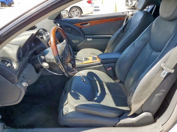 2003 Mercedes-Benz SL-Class with VIN WDBSK75F93F043485, listed as a Copart auction lot 50062855 with 0 mi miles and Clean Title. Bid and sale history available at carsss.com. Image 7.