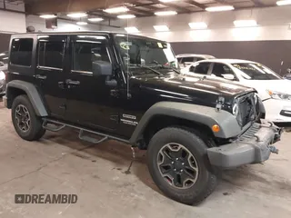 2012 Jeep Wrangler Unlimited Sport z VIN 1C4HJWDG7CL109049, wystawiony jako IAAI lot #42232976 z przebiegiem 144 749 mil mil oraz . Historia ofert i sprzedaży dostępna na DreamBid. Obrazek 1.